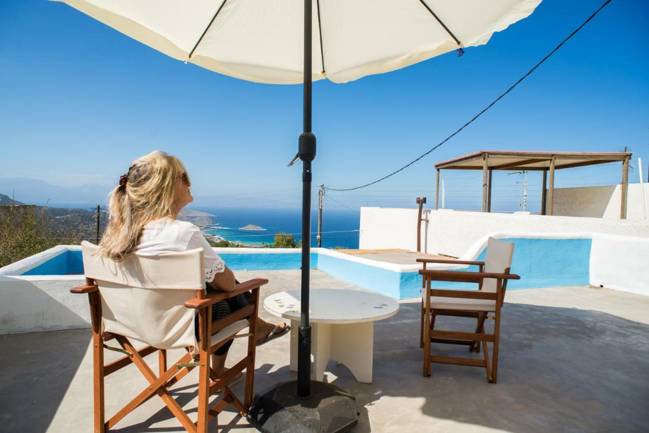 Splendid Sea View Villa Mirsini  Exterior photo