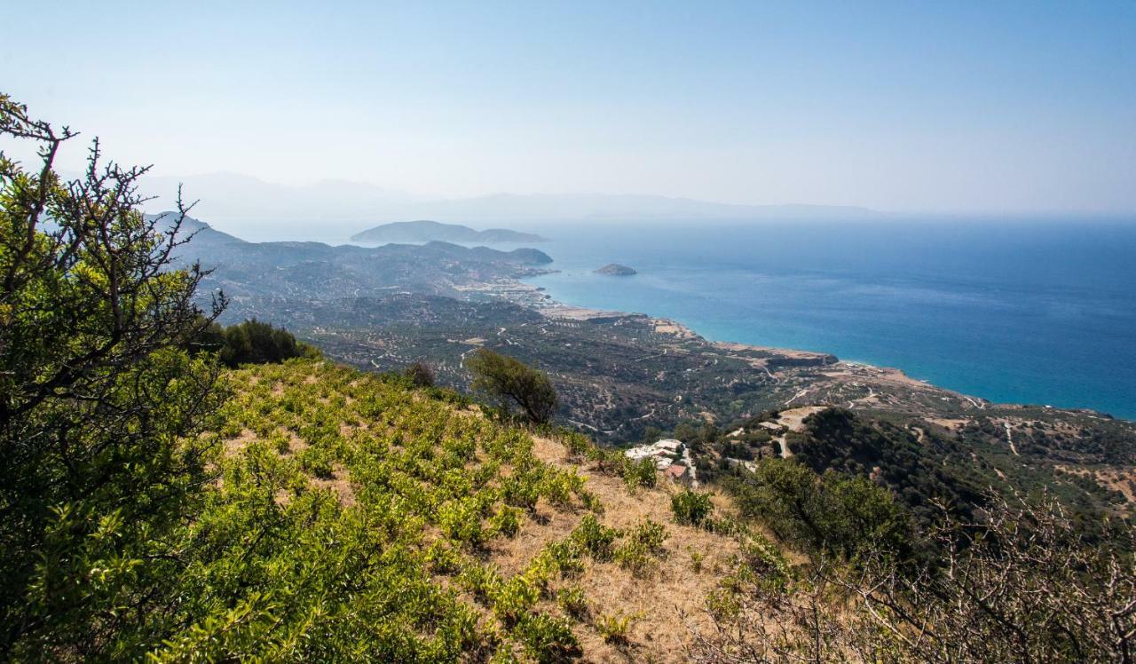 Splendid Sea View Villa Mirsini  Exterior photo