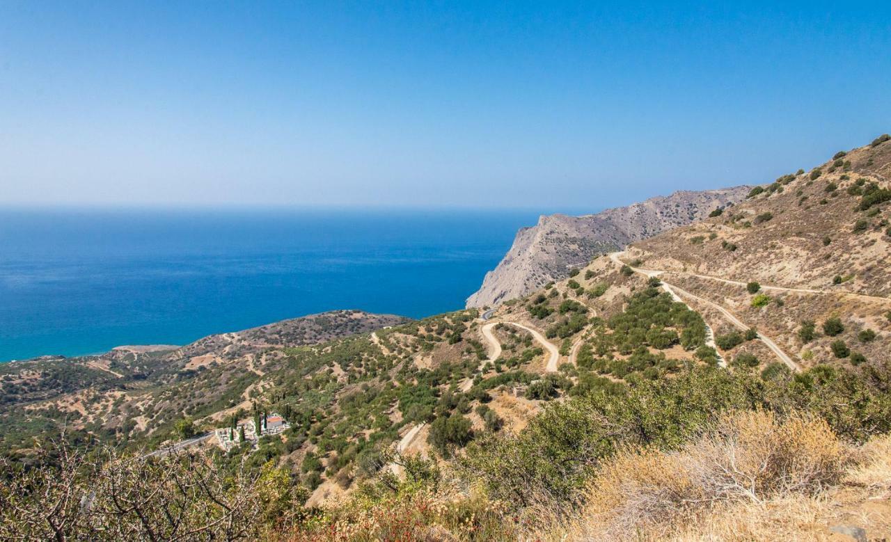 Splendid Sea View Villa Mirsini  Exterior photo